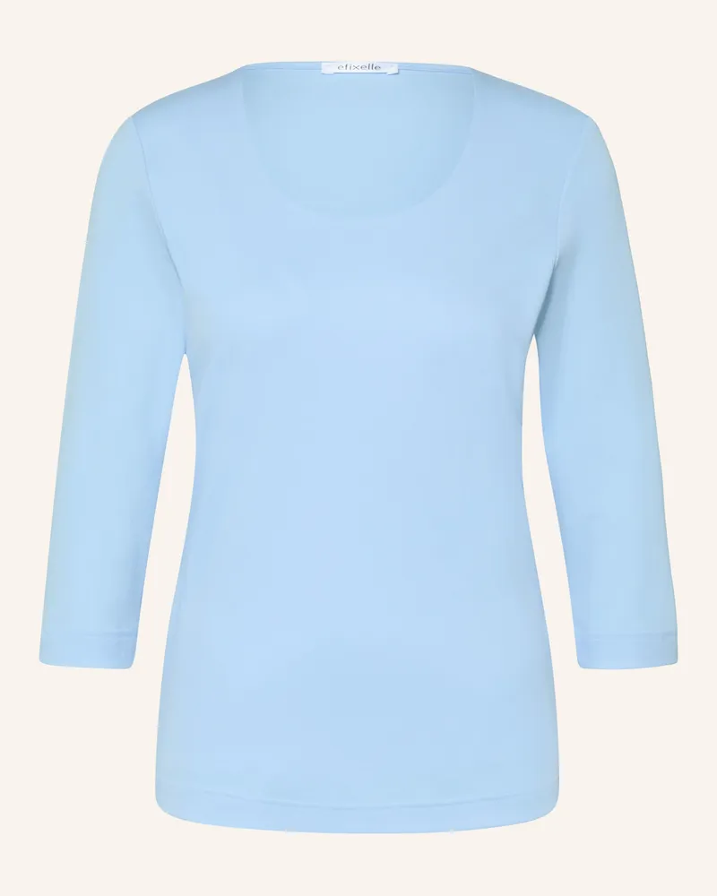 Efixelle Shirt Mit 3/4-Arm blau Hellblau