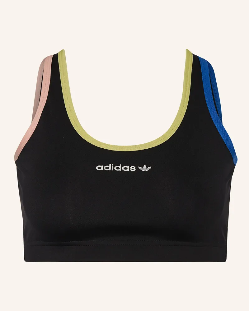 adidas Sport-Bh Linear schwarz Schwarz
