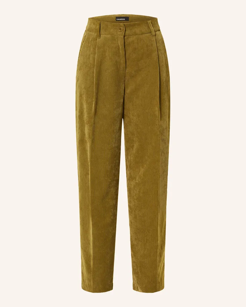 Cambio Cordhose Ortensia gelb Grün
