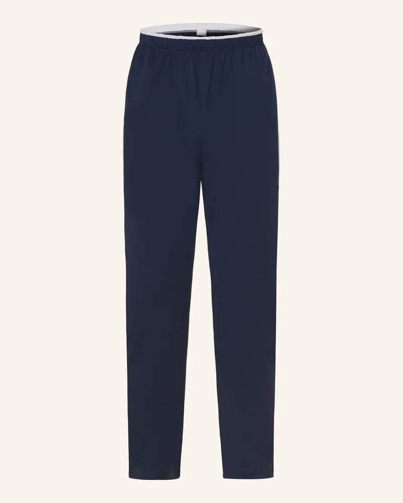 Mey Schlafhose blau Dunkelblau