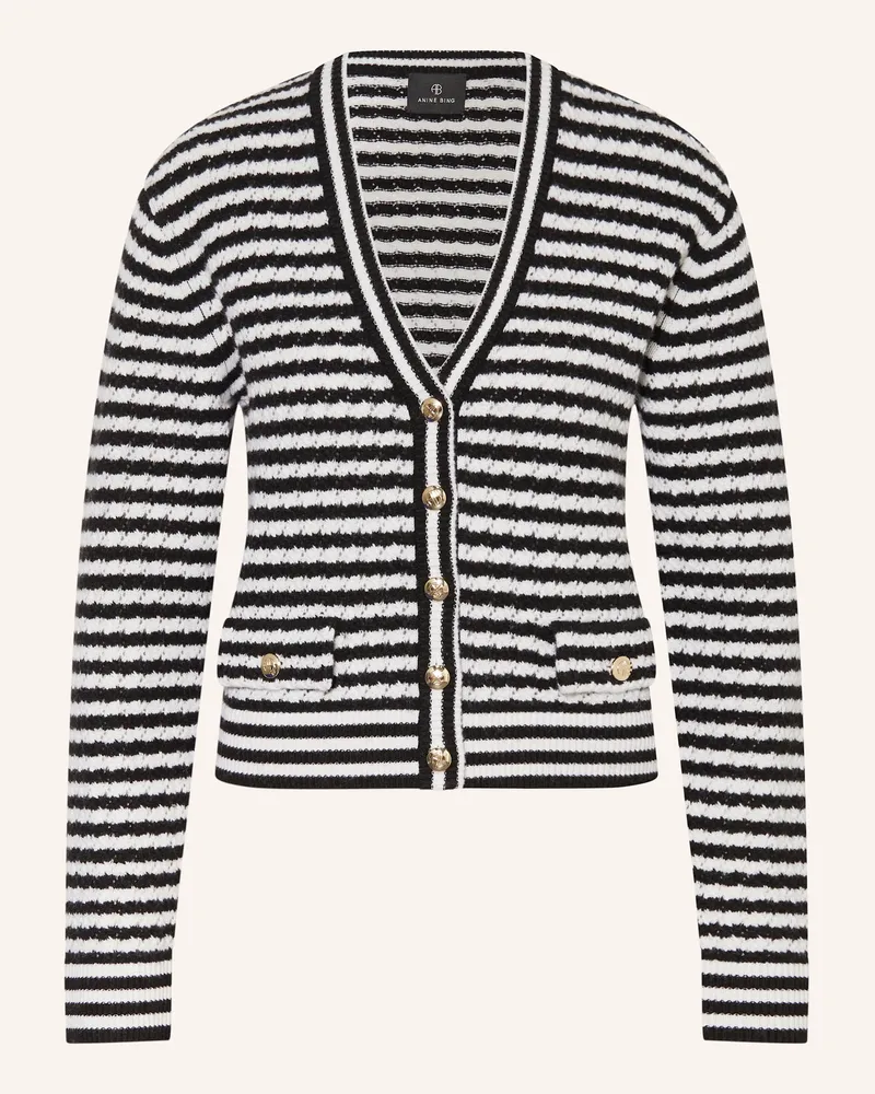Anine Bing Strickjacke GWEN Schwarz
