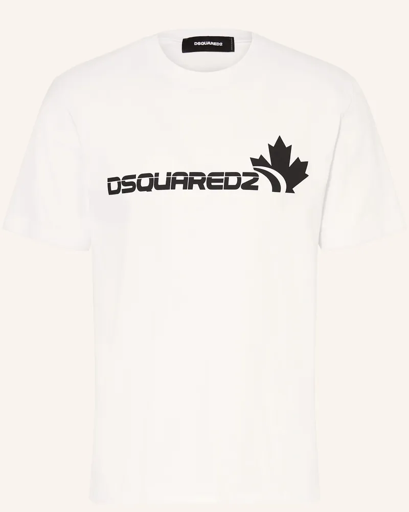 Dsquared2 T-Shirt weiss Weiss