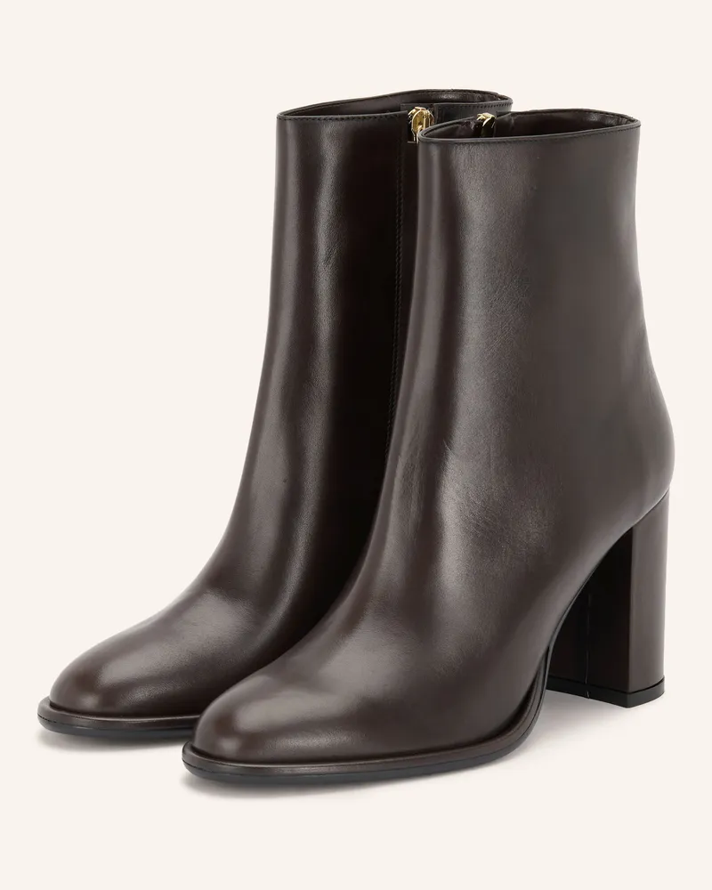 Mrs & HUGS Stiefeletten braun Dunkelbraun