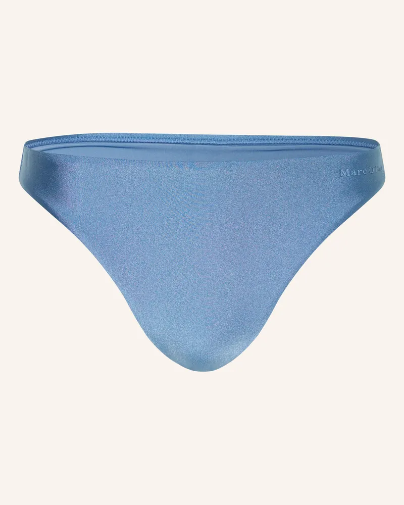 Marc O'Polo Basic-Bikini-Hose Blau
