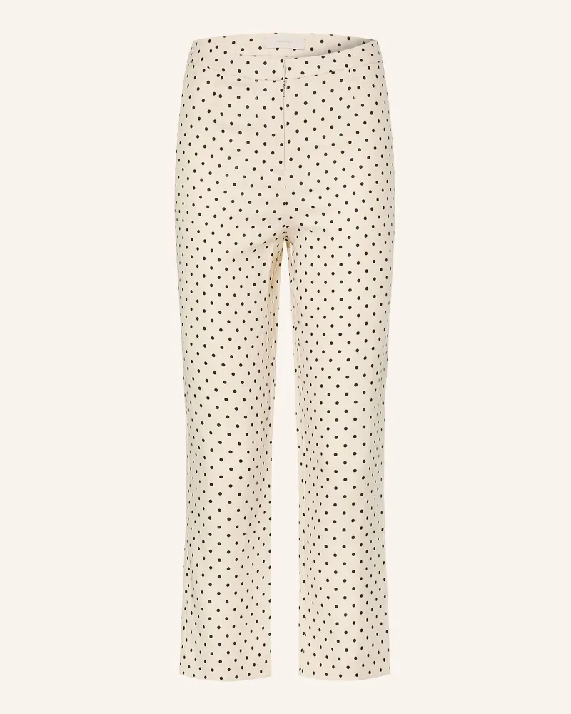 Faithfull The Brand 7/8-Hose Iria Aus Leinen weiss Creme