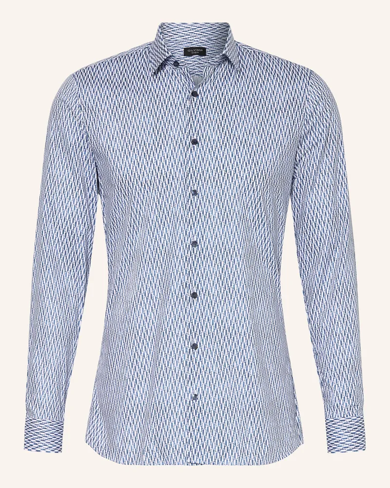 Olymp Hemd No. Six Super Slim blau Blau