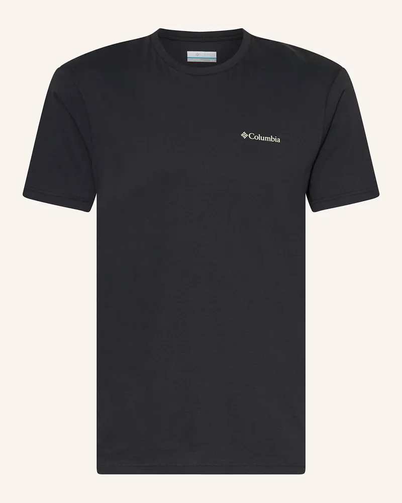 Columbia Sportswear Company T-Shirt NORTH CASCADES Schwarz