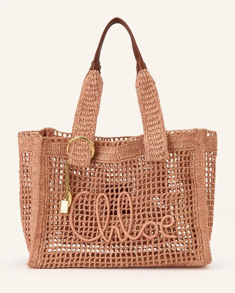 Chloé Shopper Summer Banana beige Summery