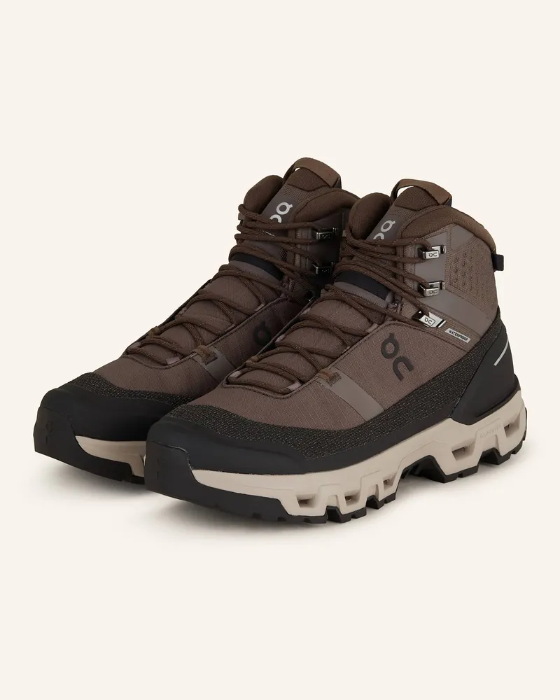 ON Wanderschuhe CLOUDROCK TREK WP Dunkelbraun