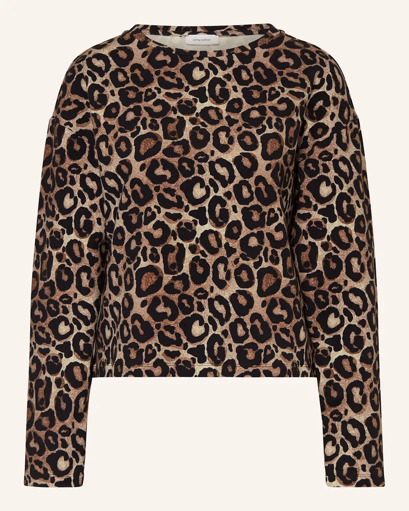 Darling Harbour Lounge-Sweatshirt braun Leo
