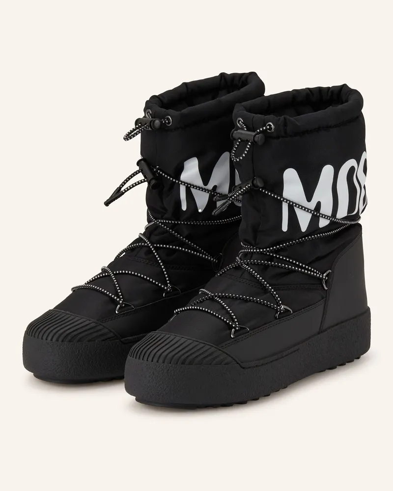 Moon Boot Moon Boots Mtrack Polar Nylon schwarz Schwarz