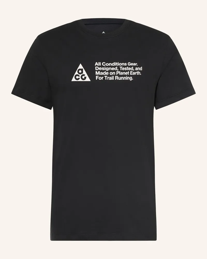 Nike Funktionsshirt Acg schwarz Schwarz