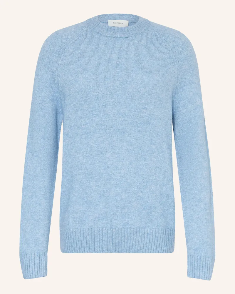 LES DEUX Pullover Gilbert blau Hellblau