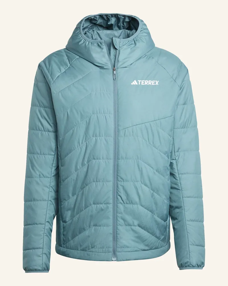 adidas TERREX MULTI SYNTHETIC HOODED ISOLATIONSJACKE Türkis