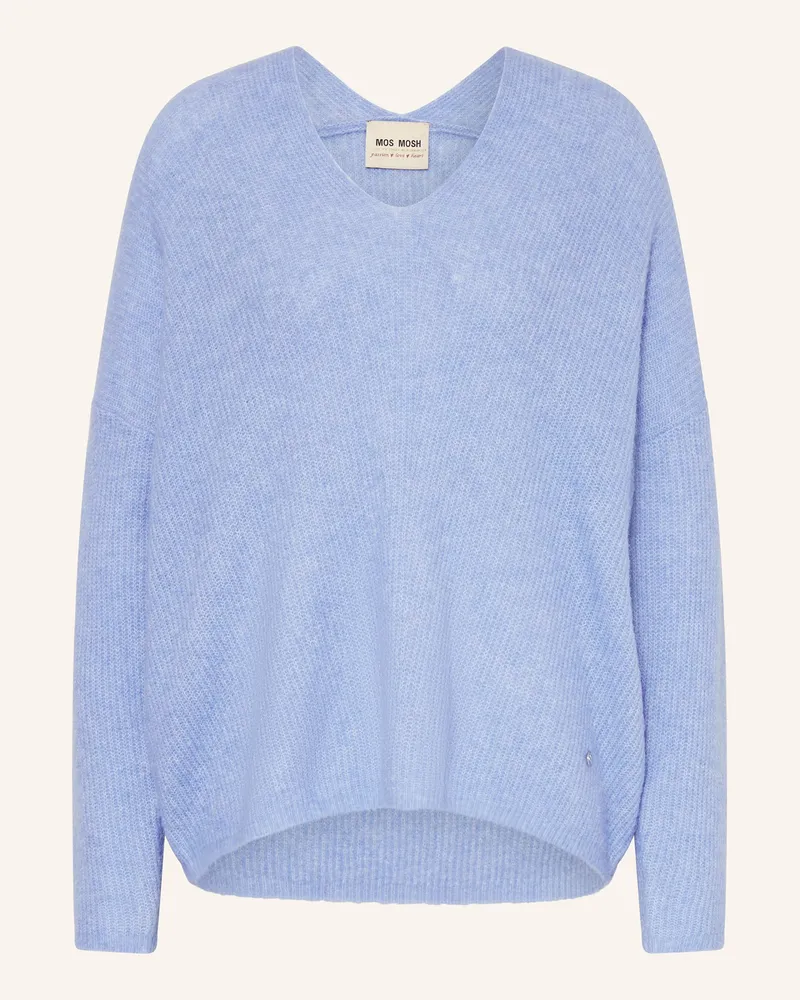 Mos Mosh Pullover THORA mit Alpaka Hellblau