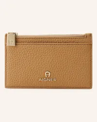 Aigner Kartenetui IVY mit Münzfach Beige