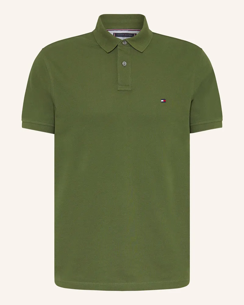 Tommy Hilfiger Piqué-Poloshirt Regular Fit Grün