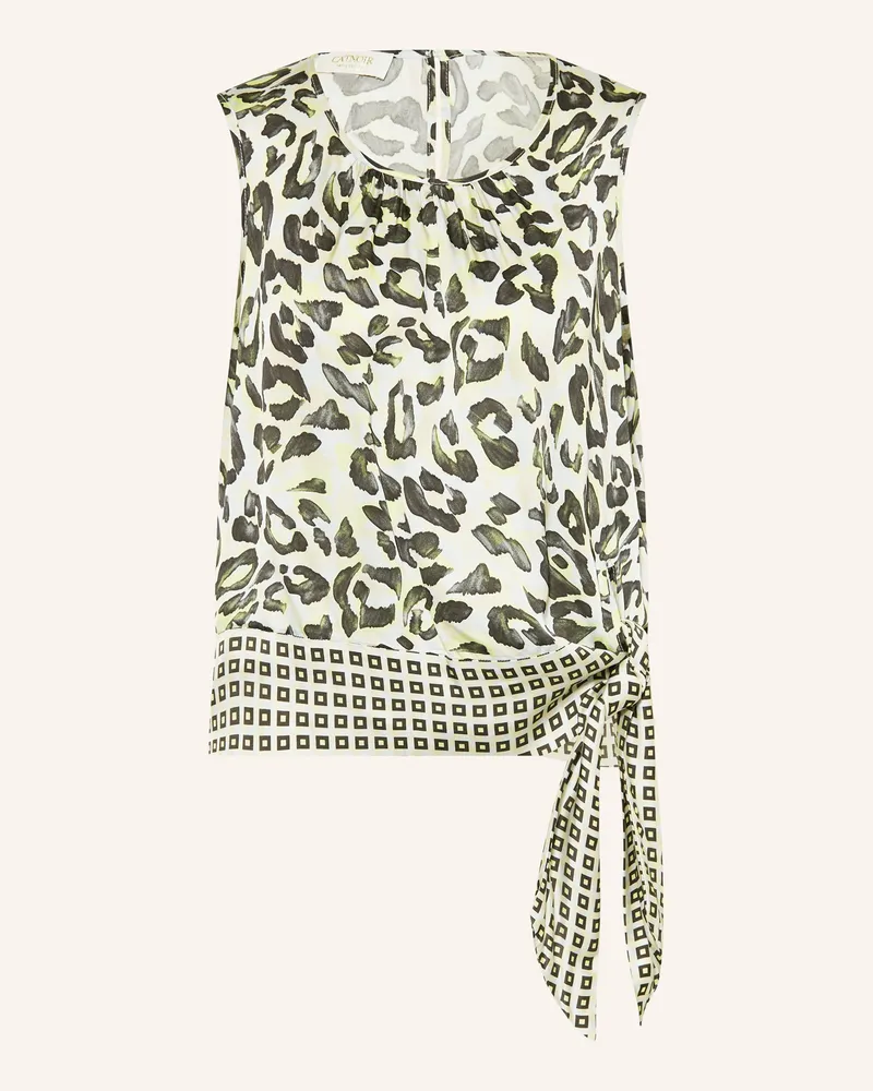 CATNOIR Blusentop Blaugrau