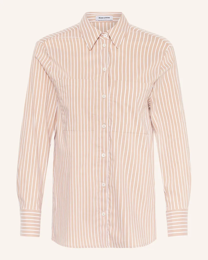 More & More Hemdbluse Hellbraun