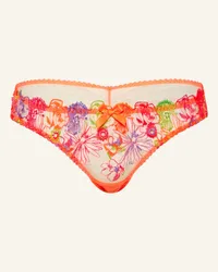 Agent Provocateur Slip ZURI mit Glitzergarn Orange