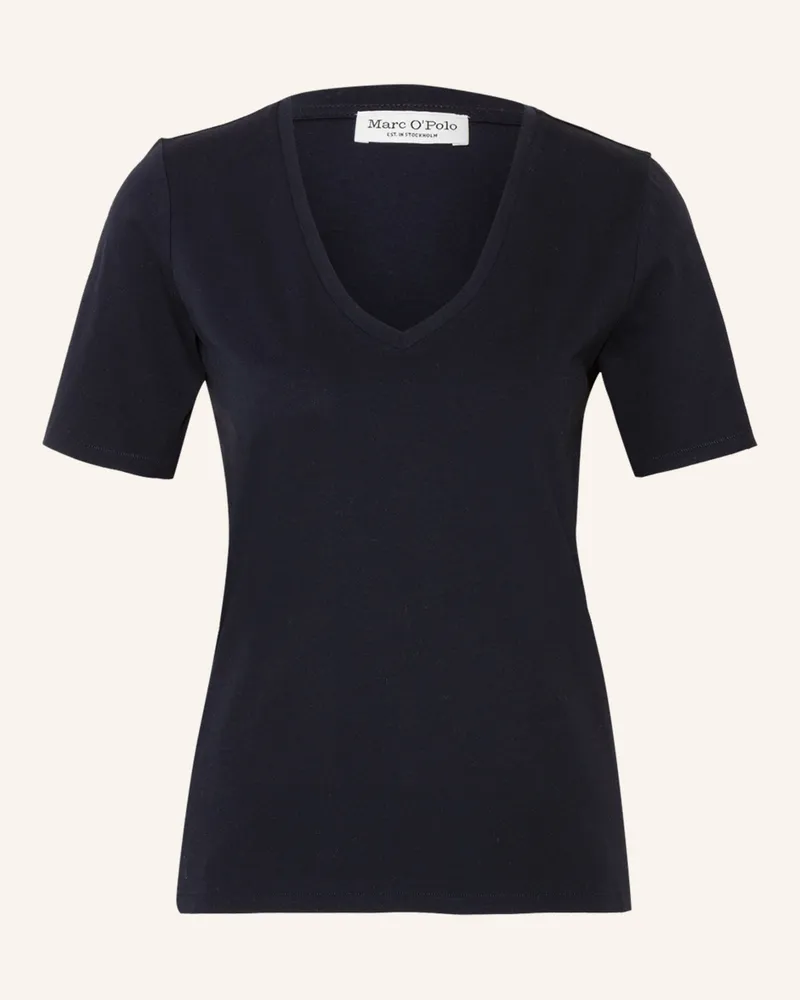 Marc O'Polo T-Shirt blau Dunkelblau