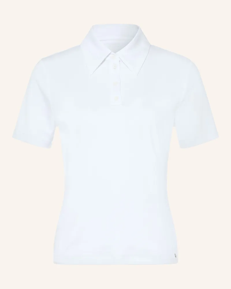 Marc Cain Jersey-Poloshirt weiss 100