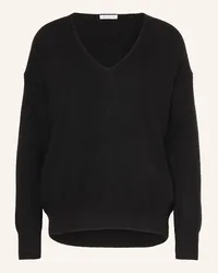 Mrs & HUGS Cashmere-Pullover Schwarz