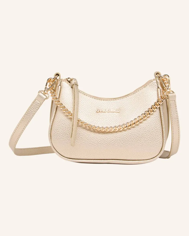 Carlo Colucci Schultertasche Dettori gold Gold