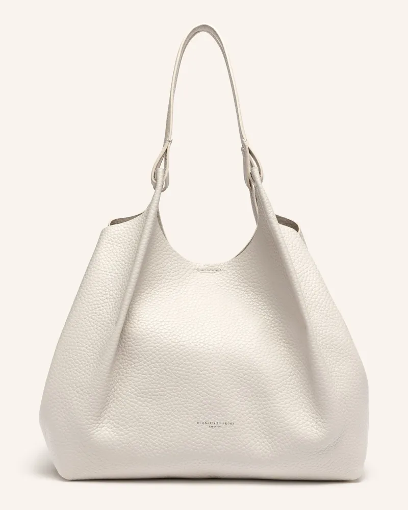 Gianni Chiarini Shopper DUA XL mit Pouch Creme