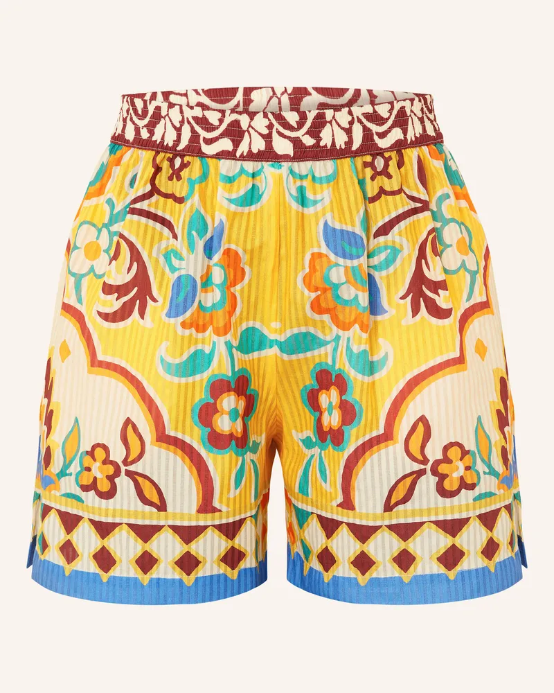 Etro Shorts Gelb