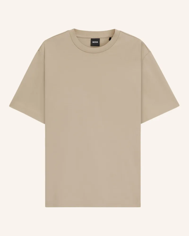 HUGO BOSS T-Shirt Eharpa Relaxed Fit beige Beige