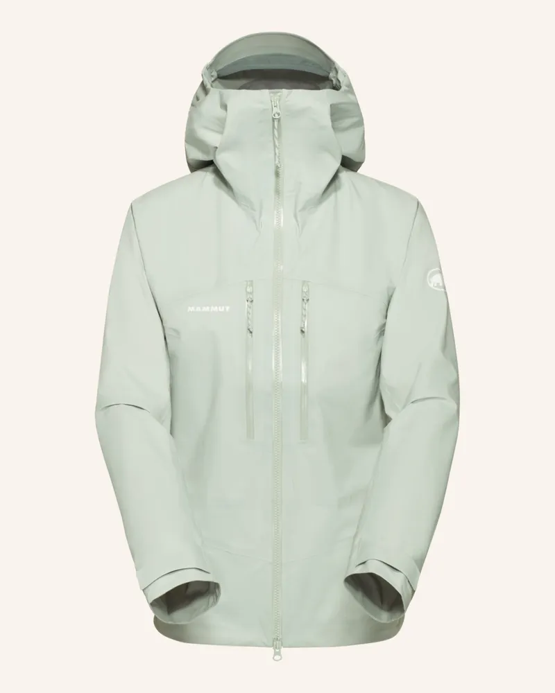 Mammut Hardshelljacke TAISS mit Kapuze Grün