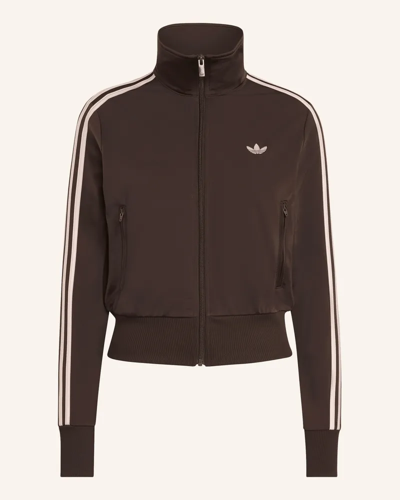 adidas Sweatjacke Firebird Classic braun Dunkelbraun