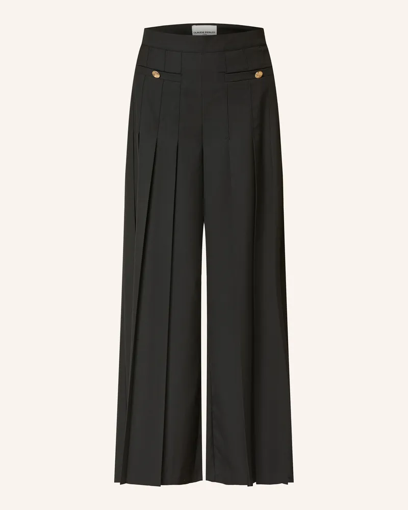 Claudie Pierlot Marlenehose Schwarz