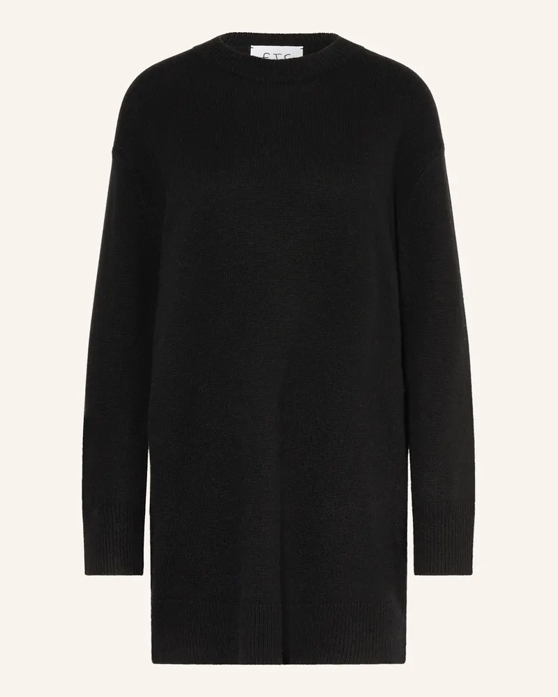 FTC Cashmere Cashmere-Pullover Schwarz
