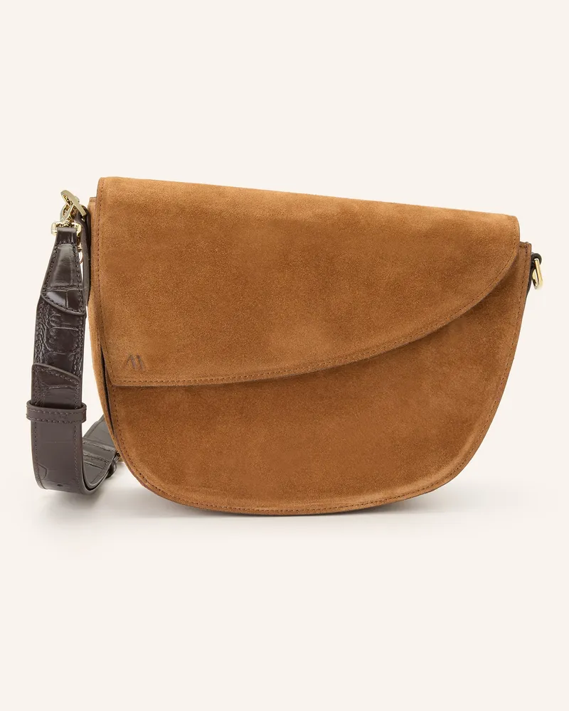 KAAI Umhängetasche Rebel braun Cognac