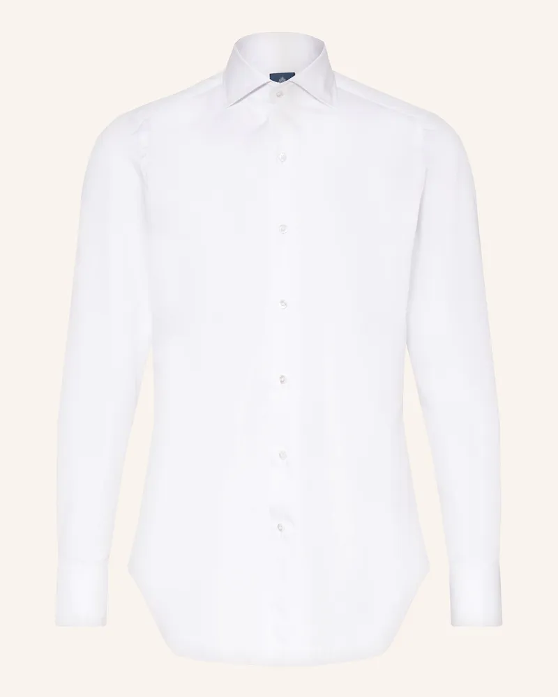 Finamore 1925 Hemd NAPOLI EDUARDO Regular Fit Weiss