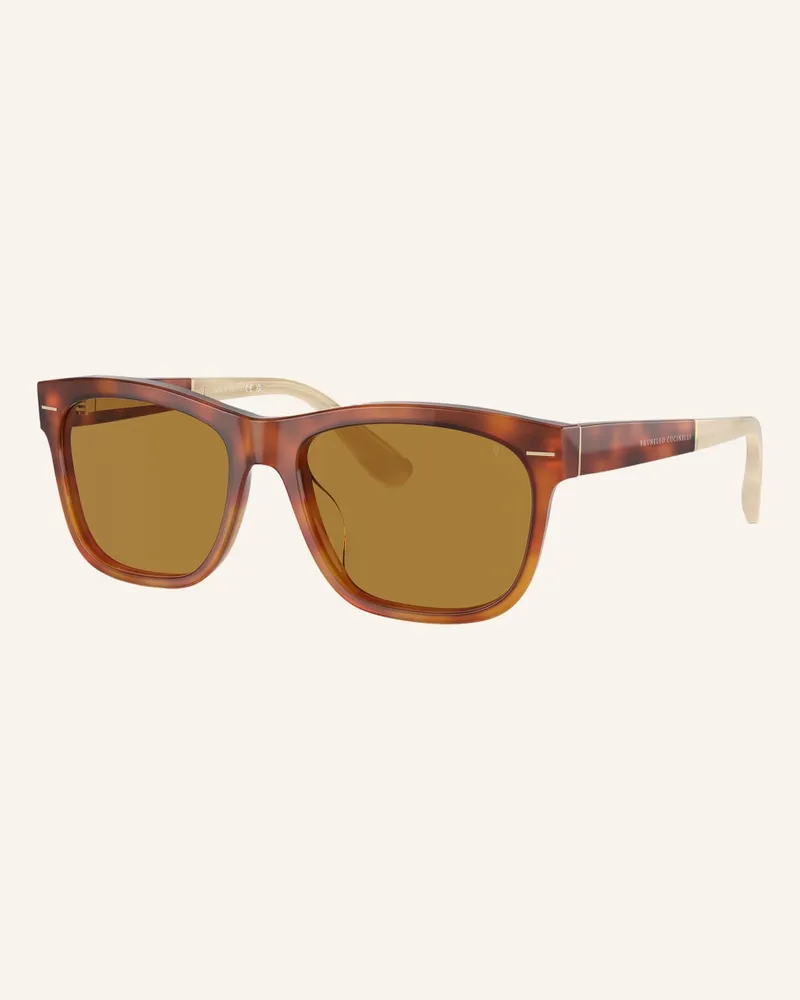 Brunello Cucinelli Sonnenbrille BC4003S Braun