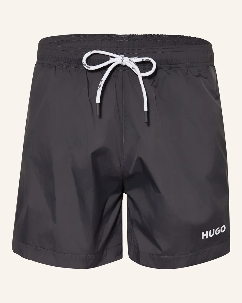 HUGO BOSS Badeshorts Haiti grau Dunkelgrau