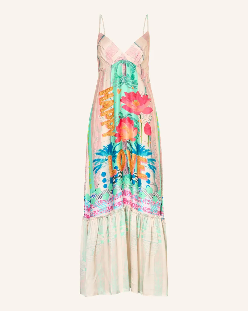 Miss Goodlife Satinkleid Mint