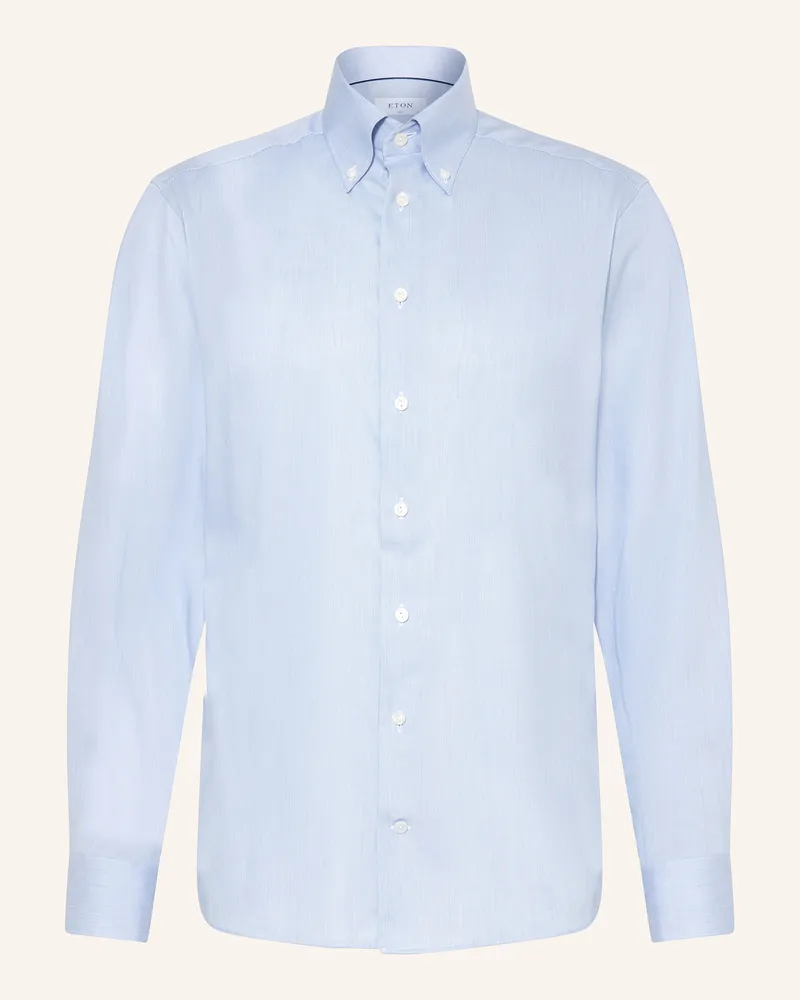 Eton Hemd Slim Fit blau Hellblau
