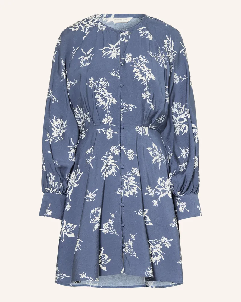 MOSS COPENHAGEN Kleid Mschandena Amabella blau Blau