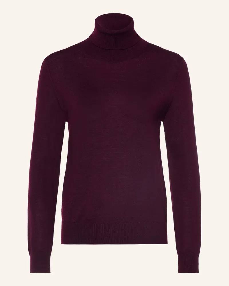 Darling Harbour Rollkragenpullover lila Plum