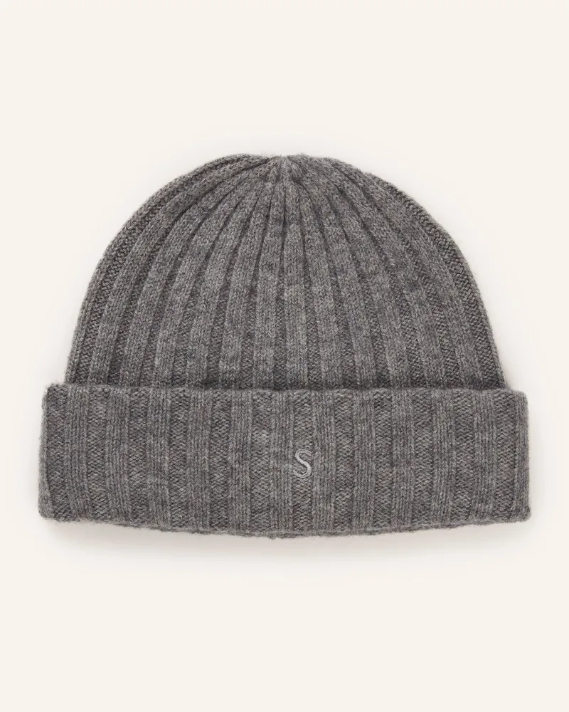 Stetson Cashmere-Mütze grau Grau
