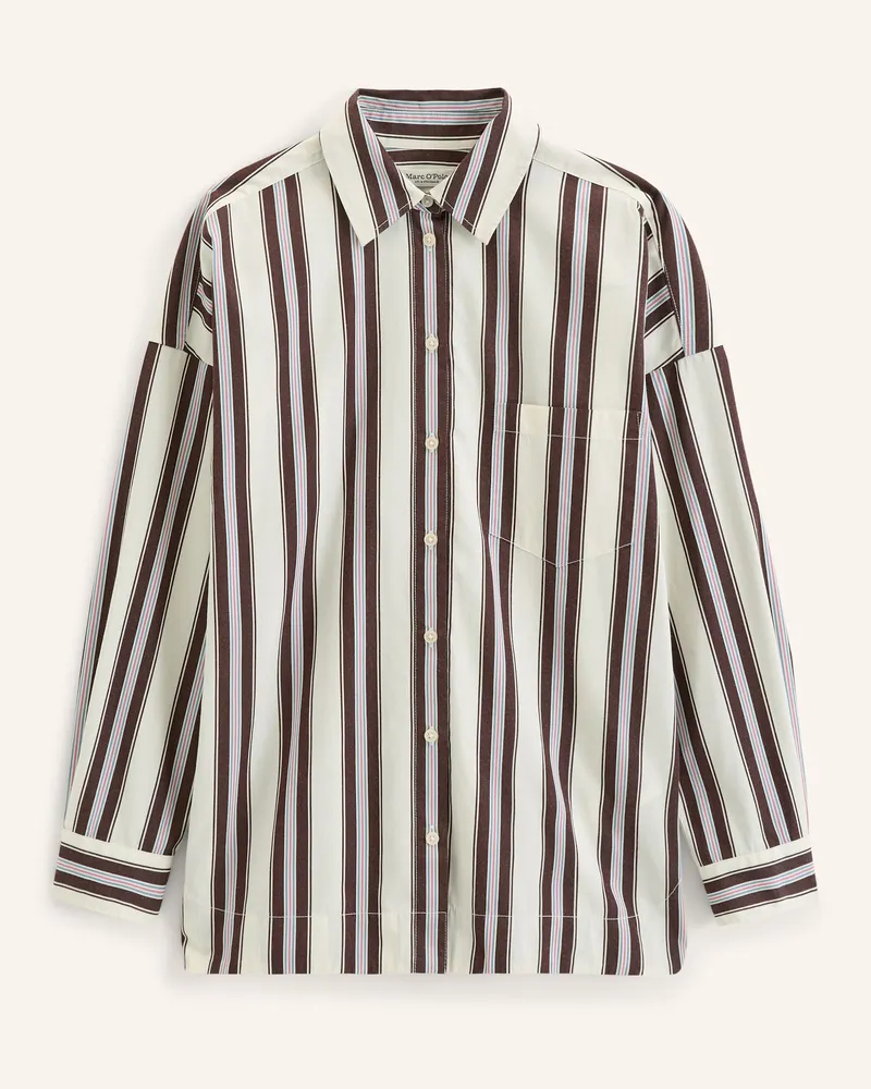 Marc O'Polo Streifenbluse weiss Weiss