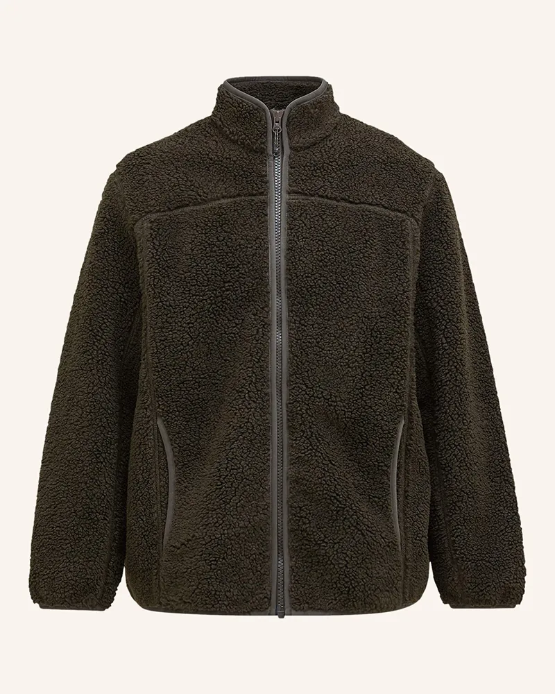 Peak Performance Teddyfell-Jacke SOLID PILE Khaki