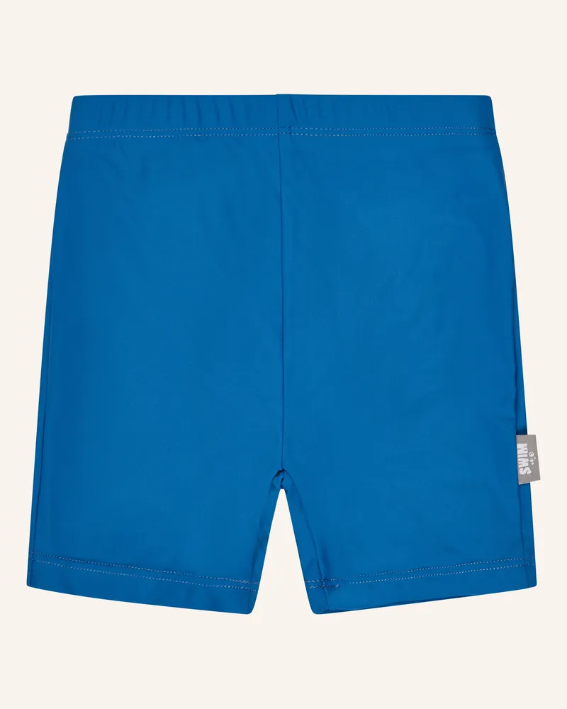 Sterntaler Badehose Uni blau Blau