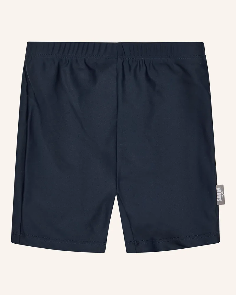 Sterntaler Badehose Uni blau Blau