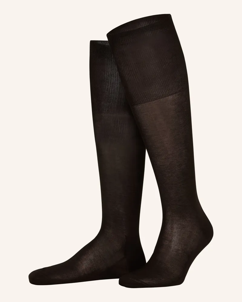 Falke Kniestrümpfe Luxury No. 9 braun 5930