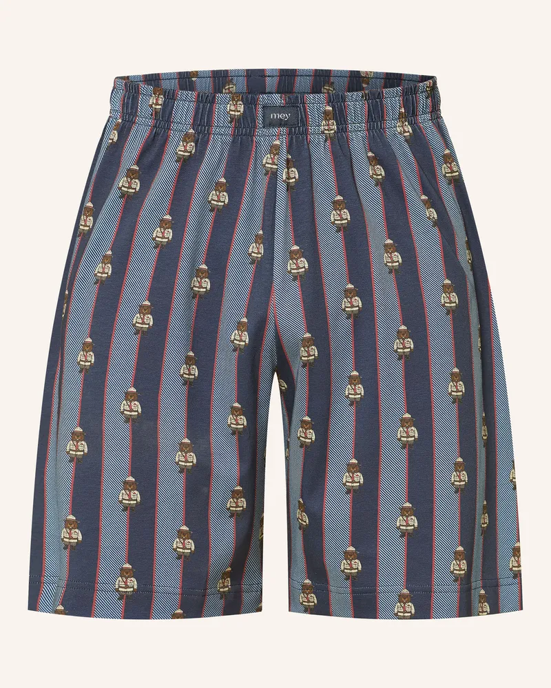 Mey Schlafshorts Serie Ranger Patrol blau Blau